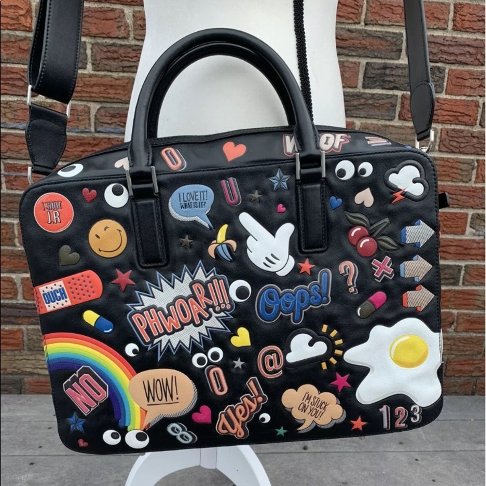 Anya Hindmarch Walton All Over Stickers Circus